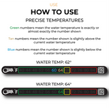 Cling Temperature Tape - Stick on Thermometer