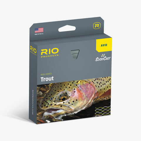Rio Avid Trout - Gold Fly Line