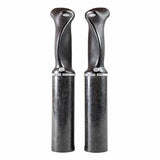 Sawyer Smoker Bandit Carbon Fiber Oars, Unwrapped, with Shoal Cut Blades, Gilman Grips + Strong Arm Oar Locks- PAIR
