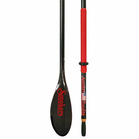 Sawyer - Smoker Bandit Carbon Fiber Oar w Wrap, Stop, Blade & Cobra Oar Lock PAIR