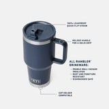 YETI 30oz Travel Straw Mug w/ Color-Matched Straw Lid