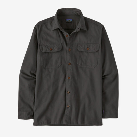 M's Long-Sleeved Organic Cotton Midweight Fjord Flannel Shirt