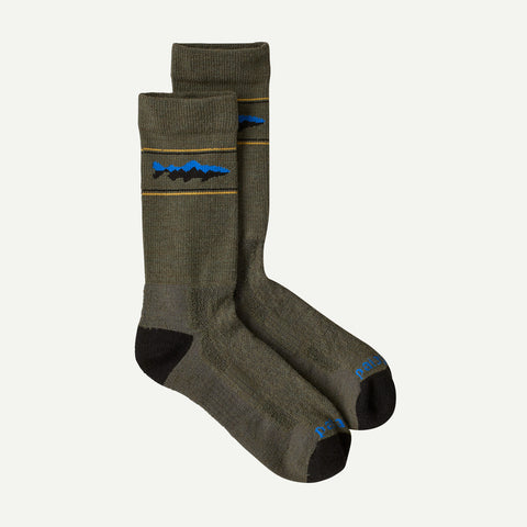 Merino Wool Blend Crew Socks