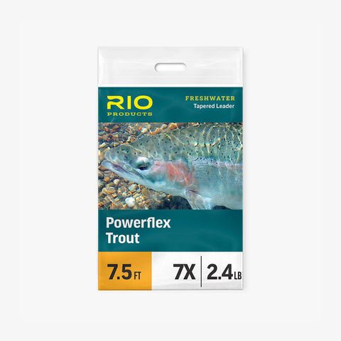 RIO Powerflex Trout Tapered Leader - 9FT - 3 Pack