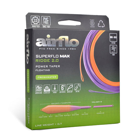 Airflo Superflo Max Ridge 2.0 - Power Taper Fly Line