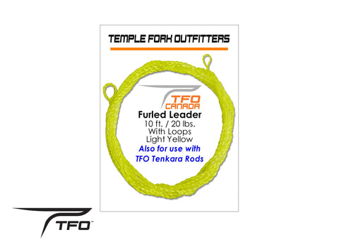 TFO-10' Braided (Furled) Leader 20#