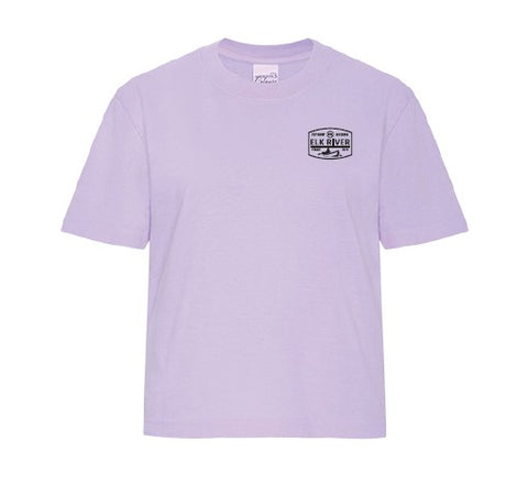 ERGC W's Heavyweight Boxy T-Shirt - Orchid