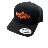 ERGC Classic Orange Fish Patch Retro Trucker Hat