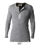 Stanfield's Wool Henley with Liner (1315L)