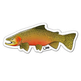 Cling Westslope Cutthroat Trout Decal