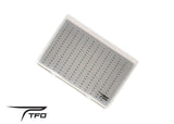 TFO Clear Fly Box with Slit Foam, Large 2, holds 204 flies